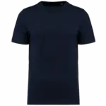 Supima® heren-T-shirt ronde hals korte mouwen, deep navy — productfoto 7
