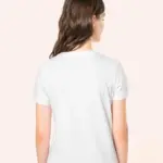 Supima® dames-T-shirt ronde hals korte mouwen — productfoto 2