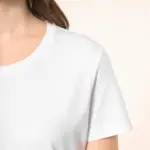 Supima® dames-T-shirt ronde hals korte mouwen — productfoto 4