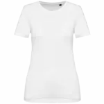 Supima® dames-T-shirt ronde hals korte mouwen, white — productfoto 8