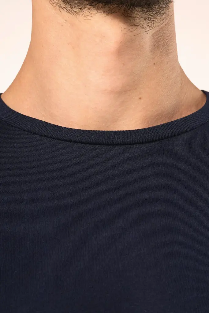 PK302-8_2026 - Hidalgo-werbeartikel Supima® heren-T-shirt ronde hals lange mouwen — productfoto 4