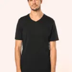 PK304-9_2026 - Hidalgo-werbeartikel Supima® heren-T-shirt V-hals korte mouwen