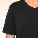 Supima® heren-T-shirt V-hals korte mouwen — productfoto 4