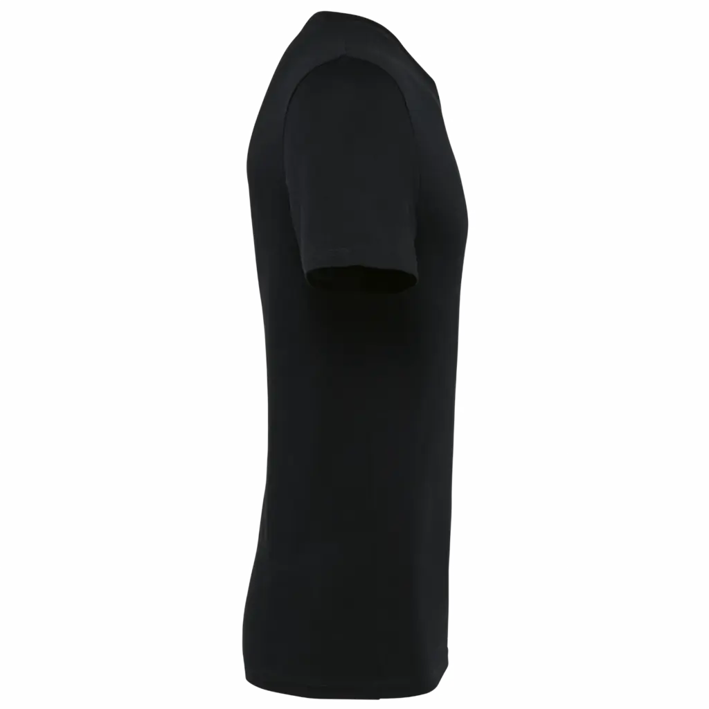 PS_PK304-S_BLACK - Hidalgo-werbeartikel Supima® heren-T-shirt V-hals korte mouwen, black — productfoto 5