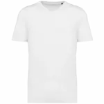 Supima® heren-T-shirt V-hals korte mouwen, white — productfoto 8