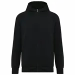 Herenjasje met rits en capuchon, black — productfoto 6
