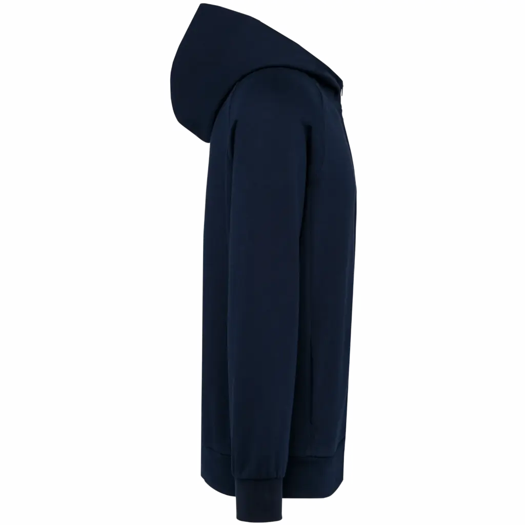 Herenjasje met rits en capuchon, deep navy — productfoto 6