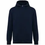 Herenjasje met rits en capuchon, deep navy — productfoto 7