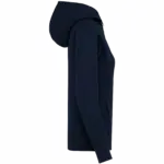 Damesjasje met rits en capuchon, deep navy — productfoto 6