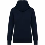 Damesjasje met rits en capuchon, deep navy — productfoto 7
