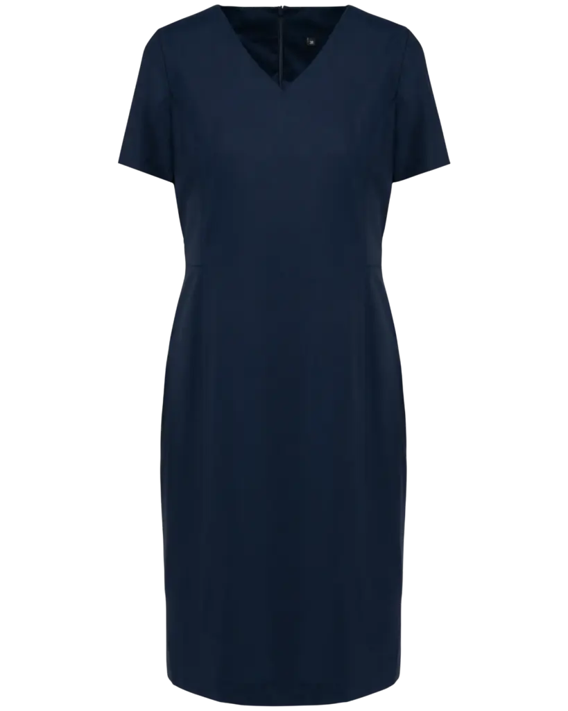 Rechte jurk, eclipse navy — productfoto 7
