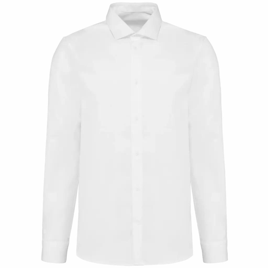 Pinpoint Oxford-herenhemd lange mouwen, white — productfoto 7