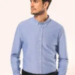 Oxford overhemd lange mouwen