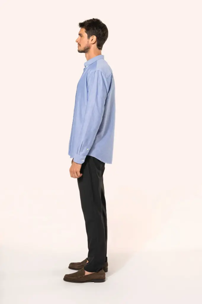 Oxford overhemd lange mouwen — productfoto 3