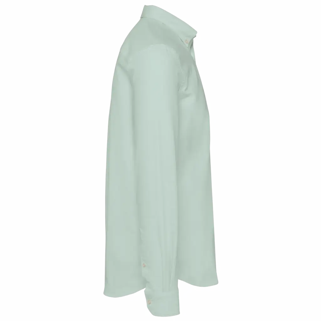Oxford overhemd lange mouwen, oxford green — productfoto 5