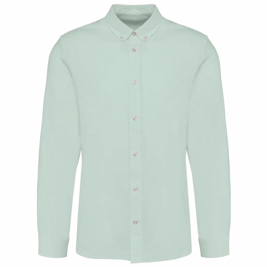Oxford Hemd PK503 Langarm bedrucken Baumwolle S-4XL — Produktfoto 6