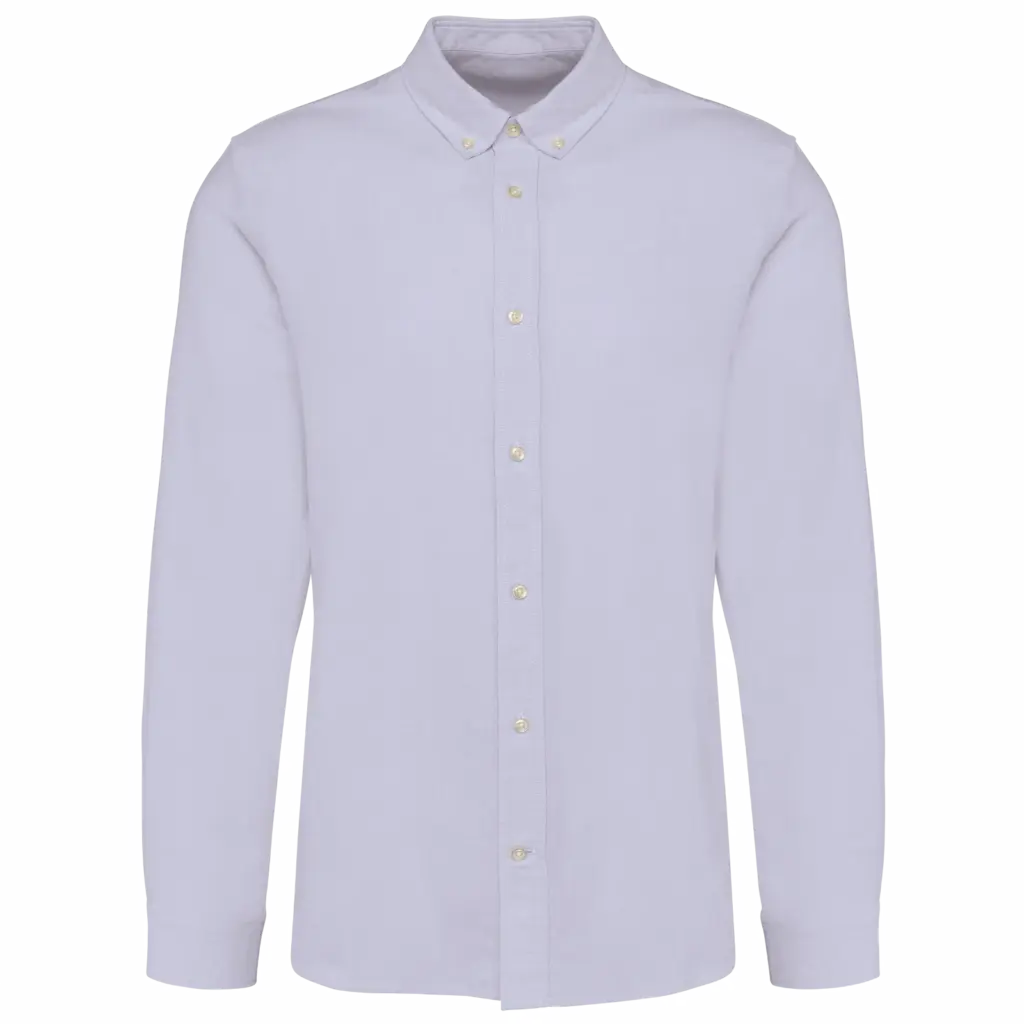 Oxford Hemd PK503 Langarm bedrucken Baumwolle S-4XL — Produktfoto 7