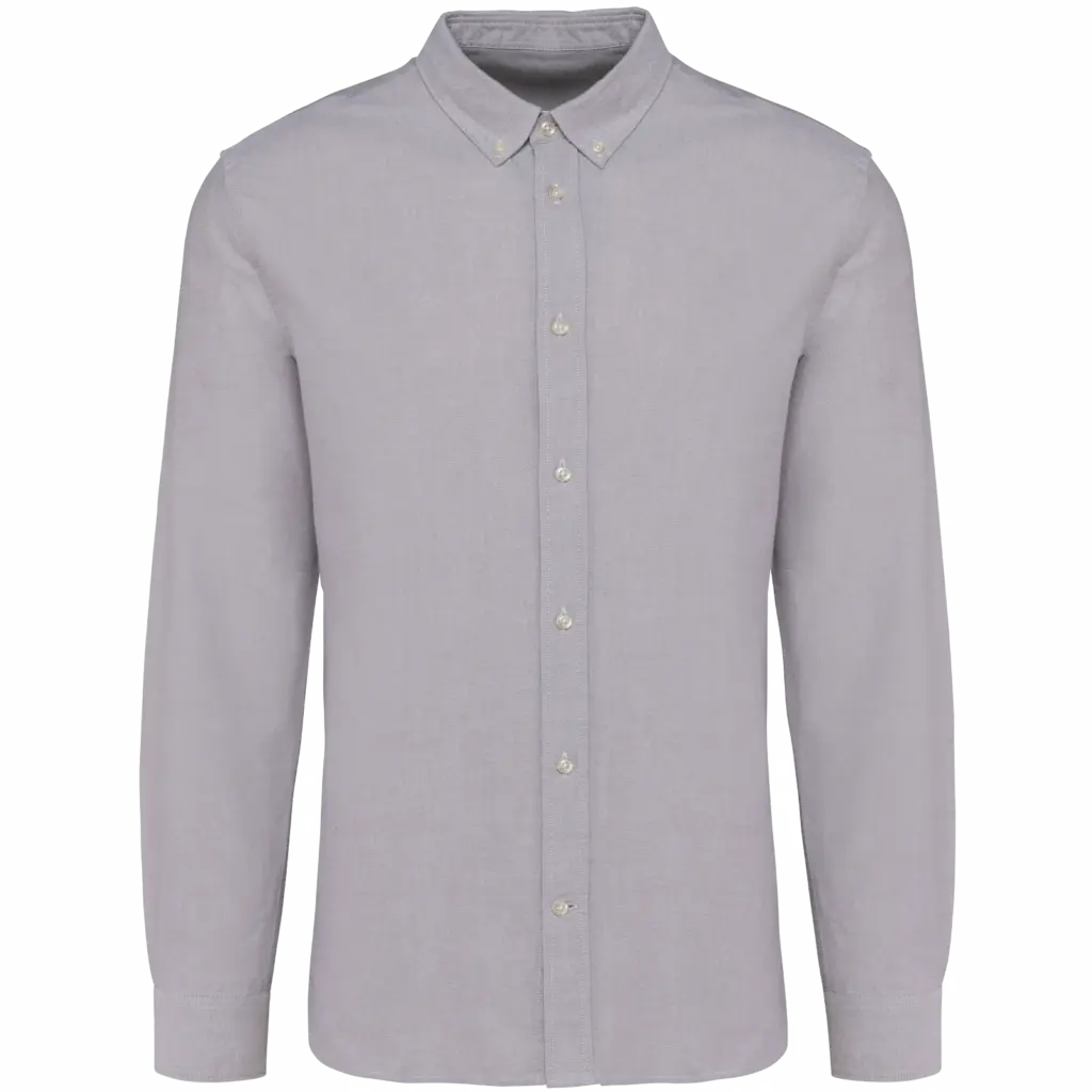 Oxford Hemd PK503 Langarm bedrucken Baumwolle S-4XL — Produktfoto 9