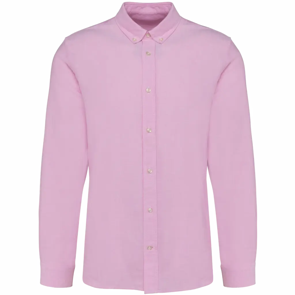 Oxford Hemd PK503 Langarm bedrucken Baumwolle S-4XL — Produktfoto 10