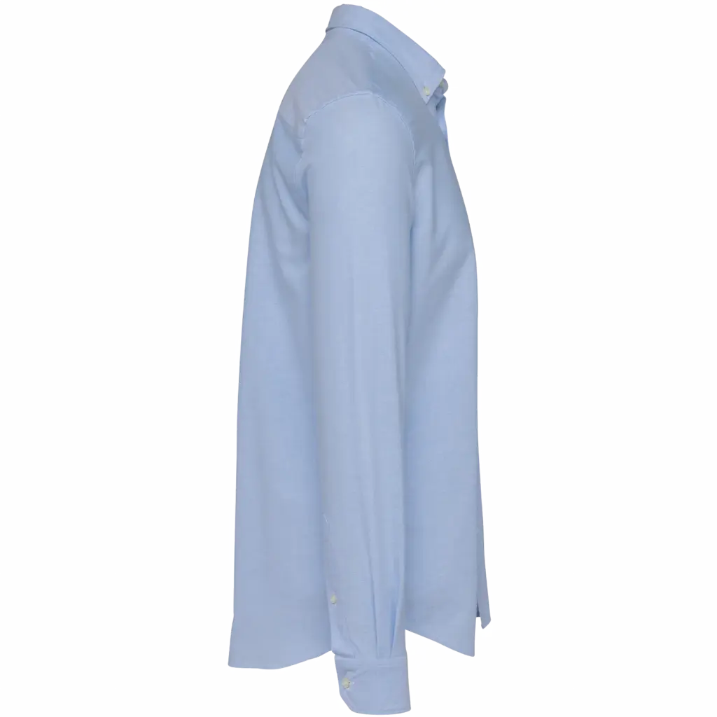 Oxford overhemd lange mouwen, oxford sky blue — productfoto 10
