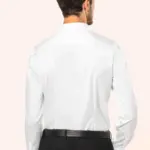 Herenoverhemd van twill met lange mouwen — productfoto 2