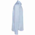 Herenoverhemd van twill met lange mouwen, essential light blue — productfoto 5