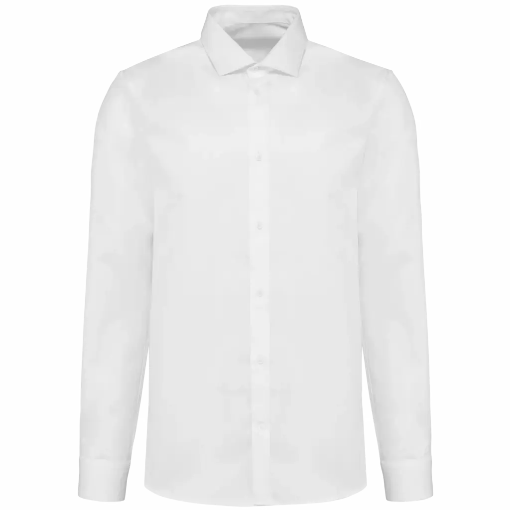 Herrenhemd PK506 Twill Langarm Bedrucken Baumwolle S-4XL — Produktfoto 7
