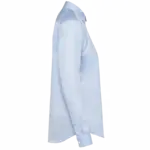 Damesoverhemd van twill met lange mouwen, essential light blue — productfoto 6