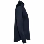 Damesoverhemd van twill met lange mouwen, navy — productfoto 7