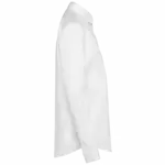 Damesoverhemd van twill met lange mouwen, white — productfoto 8