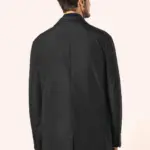 Gestructureerde trenchcoat voor heren — productfoto 2