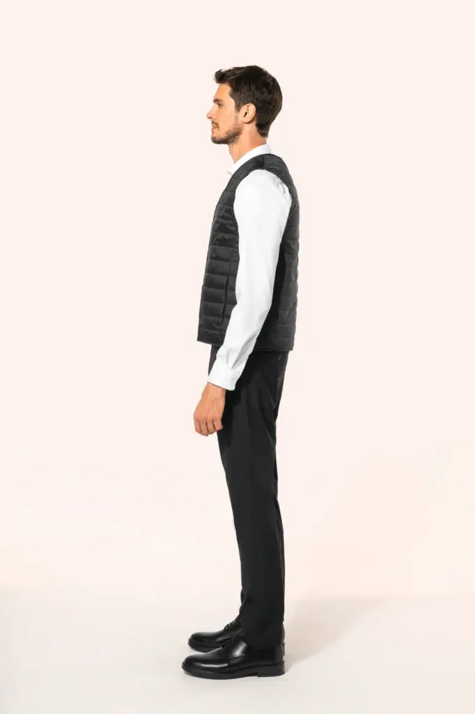 Lichte bodywarmer voor heren — productfoto 3