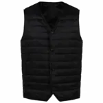 Lichte bodywarmer voor heren, black — productfoto 6