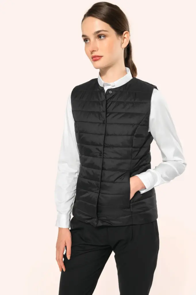 Lichte damesbodywarmer