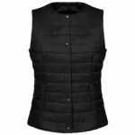 Lichte damesbodywarmer, black — productfoto 6