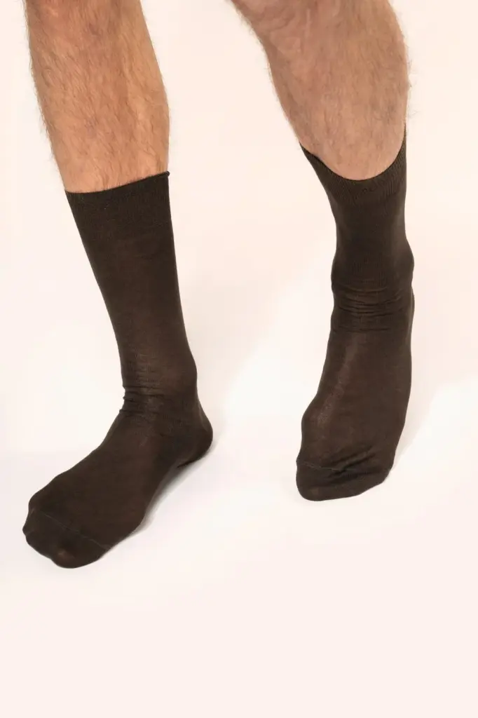 Herensokken van fil d'Écosse katoenjersey