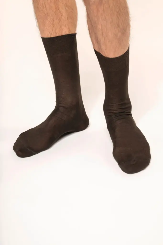 PK800_2026 - Hidalgo-werbeartikel Herensokken van fil d'Écosse katoenjersey — productfoto 2