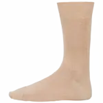 Herensokken van fil d'Écosse katoenjersey, beige — productfoto 3