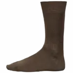 Herensokken van fil d'Écosse katoenjersey, chocolate — productfoto 5