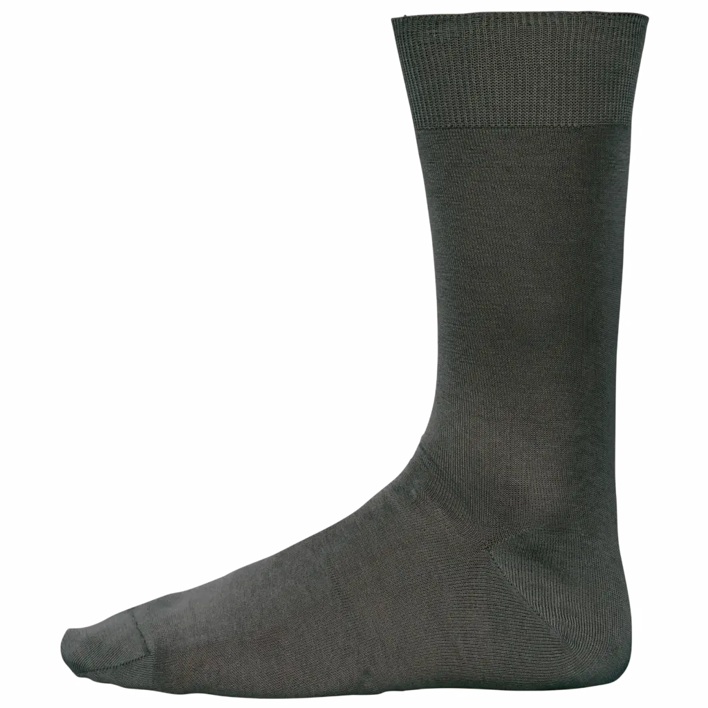PS_PK800_DARKGREY - Hidalgo-werbeartikel Herensokken van fil d'Écosse katoenjersey, dark grey — productfoto 6