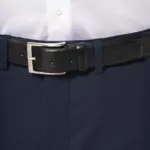 Lederen herenriem — productfoto 2