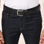 Vintage lederen herenriem