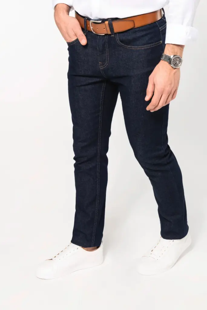 Vintage lederen herenriem — productfoto 3