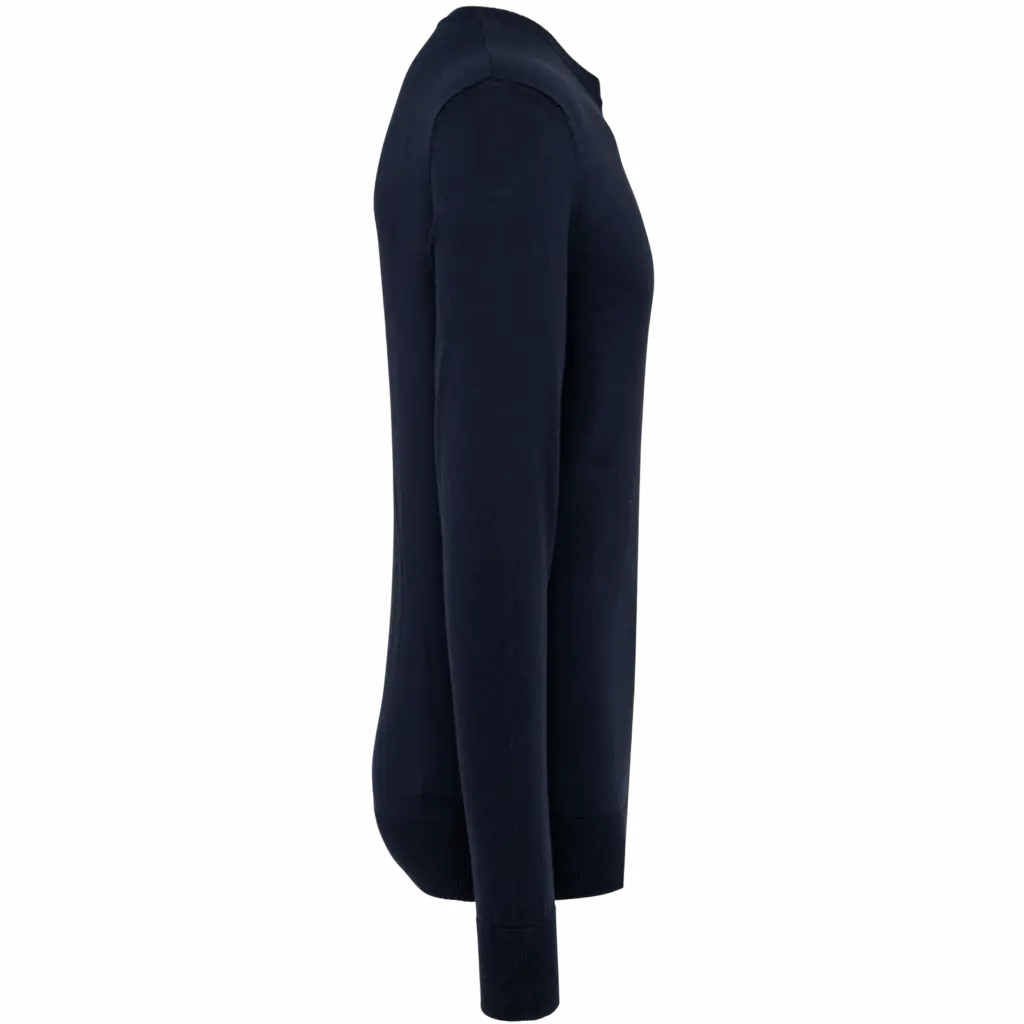 PS_PK900-S_DEEPNAVY - Hidalgo-werbeartikel Supima® herentrui ronde hals, deep navy — productfoto 6