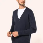 PK902-7_2026 - Hidalgo-werbeartikel Heren Supima® cardigan