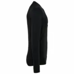 Heren Supima® cardigan, black — productfoto 5