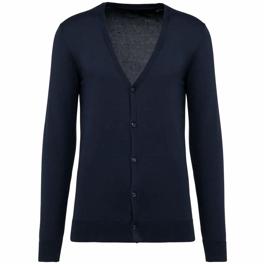 Herren Strickjacke PK902 bedrucken Supima Baumwolle S-4XL — Produktfoto 7
