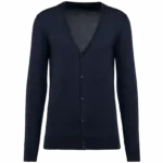 Herren Strickjacke PK902 bedrucken Supima Baumwolle S-4XL — Produktfoto 7