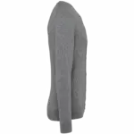 PS_PK902-S_GREYHEATHER - Hidalgo-werbeartikel Heren Supima® cardigan, grey heather — productfoto 7