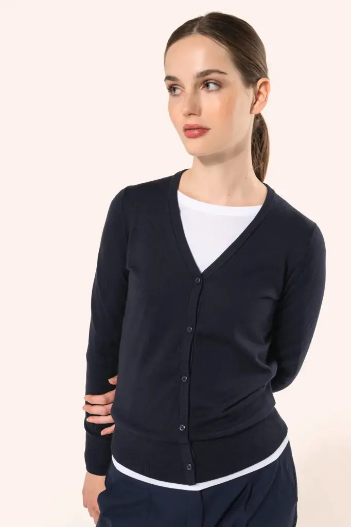 Dames Supima® cardigan — productfoto 3